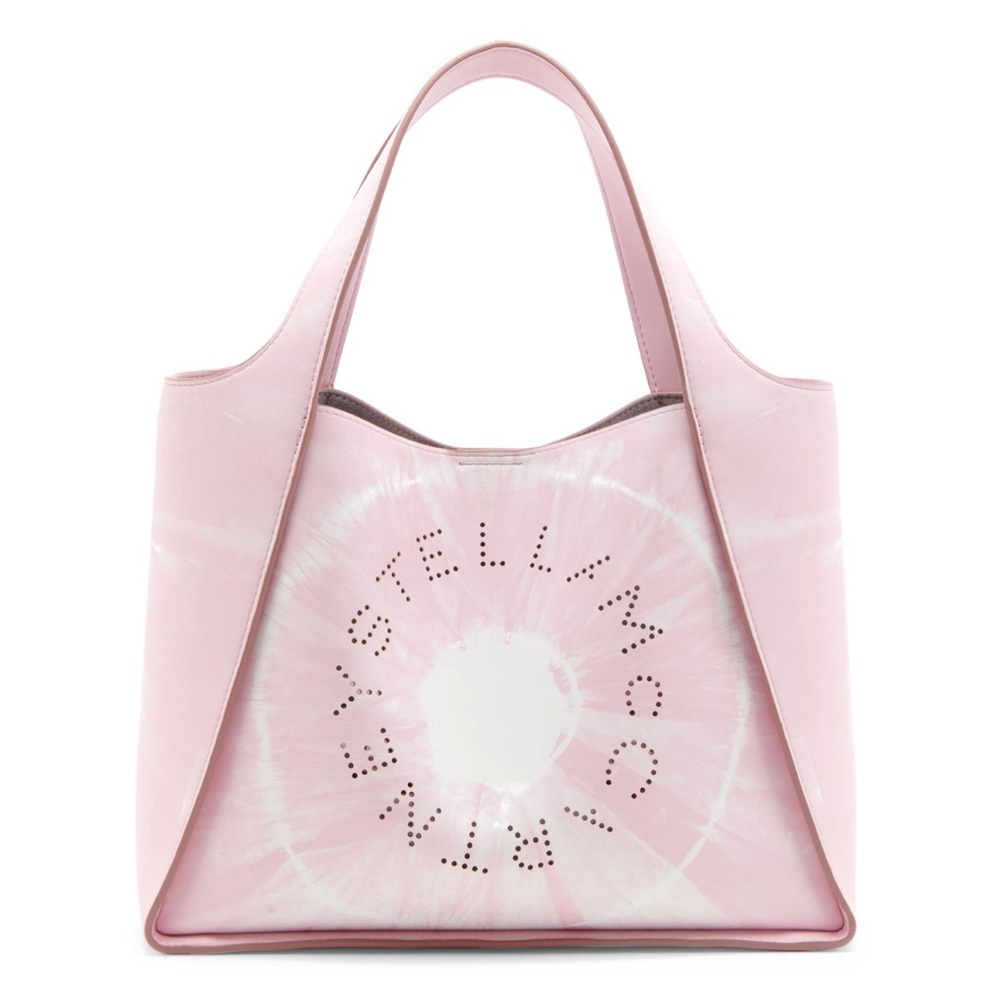 Stella McCartney pink tye dye tote